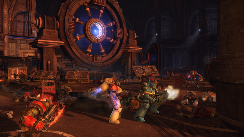 Illustration for article titled Co-Op Comes Very, Very Late to the 40K: Space Marine Party